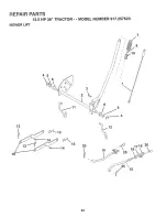 Предварительный просмотр 42 страницы Craftsman 917.257620 Owner'S Manual