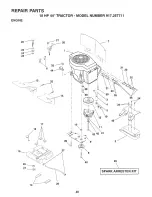 Предварительный просмотр 40 страницы Craftsman 917.257711 Owner'S Manual