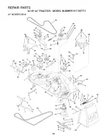 Предварительный просмотр 44 страницы Craftsman 917.257711 Owner'S Manual