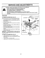 Preview for 21 page of Craftsman 917.258532 Owner'S Manual