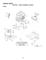 Preview for 40 page of Craftsman 917.258542 Owner'S Manual