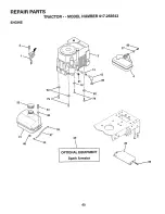 Preview for 40 page of Craftsman 917.258543 Owner'S Manual