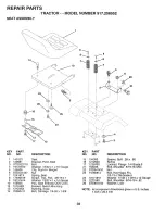 Preview for 38 page of Craftsman 917.258552 Owner'S Manual