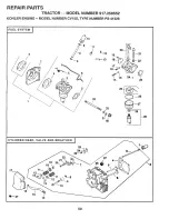 Preview for 50 page of Craftsman 917.258552 Owner'S Manual