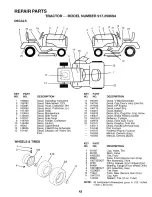 Preview for 43 page of Craftsman 917.258694 Owner'S Manual