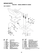 Preview for 40 page of Craftsman 917.259290 Owner'S Manual