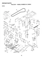 Preview for 34 page of Craftsman 917.259542 Owner'S Manual