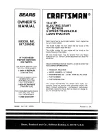 Preview for 56 page of Craftsman 917.259542 Owner'S Manual