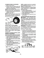 Предварительный просмотр 25 страницы Craftsman 917.26651 Operator'S Manual