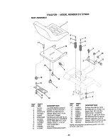 Предварительный просмотр 42 страницы Craftsman 917.270($30 Owner'S Manual