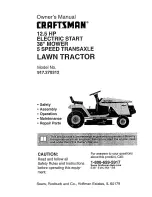 Craftsman 917.270312 Owner'S Manual предпросмотр