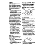 Preview for 18 page of Craftsman 917.270512 Owner'S Manual