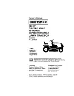 Предварительный просмотр 1 страницы Craftsman 917.270530 Owner'S Manual