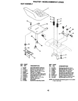 Предварительный просмотр 42 страницы Craftsman 917.270653 Owner'S Manual