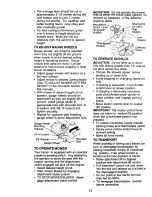 Предварительный просмотр 13 страницы Craftsman 917.270741 Owner'S Manual