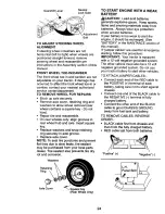 Preview for 24 page of Craftsman 917.270930 Owner'S Manual