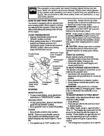 Предварительный просмотр 14 страницы Craftsman 917.271012 Owner'S Manual