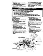 Предварительный просмотр 21 страницы Craftsman 917.271060 Owner'S Manual