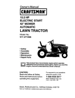 Craftsman 917.271065 Owner'S Manual preview