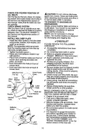 Предварительный просмотр 10 страницы Craftsman 917.271100 Owner'S Manual