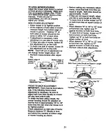 Preview for 21 page of Craftsman 917.27113 Owner'S Manual