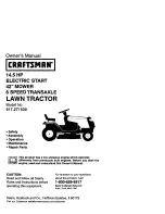 Craftsman 917.271530 Owner'S Manual preview