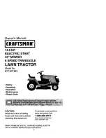 Craftsman 917.271531 Owner'S Manual предпросмотр