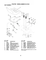 Preview for 42 page of Craftsman 917.271651 Owner'S Manual