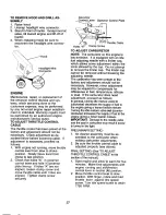 Preview for 27 page of Craftsman 917.271661 Operator'S Manual