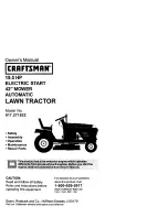 Craftsman 917.271822 Owner'S Manual preview