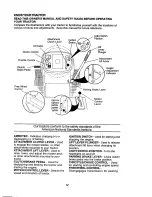 Предварительный просмотр 12 страницы Craftsman 917.271860 Owner'S Manual