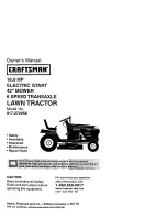 Предварительный просмотр 1 страницы Craftsman 917.272056 Owner'S Manual