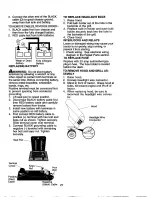 Preview for 27 page of Craftsman 917.2720601 Owner'S Manual