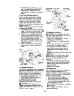 Preview for 14 page of Craftsman 917.272067 Owner'S Manual