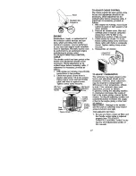 Предварительный просмотр 27 страницы Craftsman 917.27224 Owner'S Manual