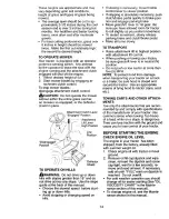 Предварительный просмотр 14 страницы Craftsman 917.272353 Owner'S Manual