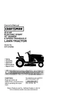 Craftsman 917.272432 Owner'S Manual preview