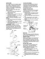 Preview for 21 page of Craftsman 917.27268 Owner'S Manual