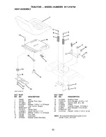 Preview for 42 page of Craftsman 917.272754 Owner'S Manual