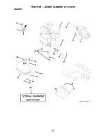 Предварительный просмотр 42 страницы Craftsman 917.272761 Owner'S Manual