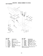 Preview for 43 page of Craftsman 917.272762 Owner'S Manual