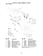 Preview for 42 page of Craftsman 917.27285 Owner'S Manual