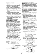 Preview for 23 page of Craftsman 917.272920 Owner'S Manual