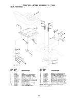 Предварительный просмотр 42 страницы Craftsman 917.272930 Owner'S Manual