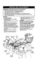 Preview for 23 page of Craftsman 917.273061 Owner'S Manual