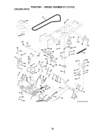 Предварительный просмотр 36 страницы Craftsman 917.273135 Owner'S Manual