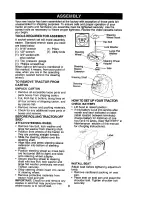 Preview for 8 page of Craftsman 917.273221 Owner'S Manual