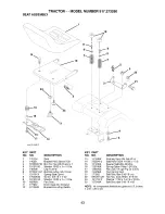 Preview for 43 page of Craftsman 917.273260 Owner'S Manual