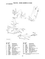 Preview for 45 page of Craftsman 917.273260 Owner'S Manual