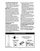 Предварительный просмотр 6 страницы Craftsman 917.273281 Owner'S Manual